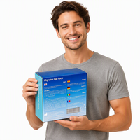 Boîte en carton ondulé à double prise, emballage personnalisé pour les produits de première nécessité, impression personnalisée, boîte de protection de l'environnement, vente en gros
