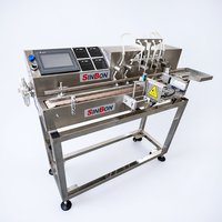 Machine SINBON, machine de remplissage de liquides manuelle, machine de remplissage de liquides pour soins de la peau, machine de remplissage de liquides semi-automatique