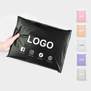 100MOQ Full Printed Biodegradable <strong>Custom</strong> Poly Mailer Bag Plastic Polymailer Clothing Mailing Packaging <strong>Shipping</strong> Bags for Clothes - Product Image 1