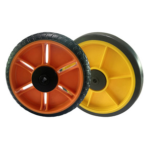 Nueva Rueda de 6 Pulgadas para Carretilla, Sólida, de TPR, Industrial, de Dirección Fija - Product Image 4