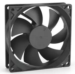 Ventilateur de refroidissement axial industriel sans balais, silencieux, haute CFM 92x92x25mm, 12V DC, pour boîtier d'imprimante 3D, pc