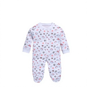 Lote de 3 Monos de Manga Larga para Bebés, Niños y Niñas, 100% Algodón, 3-6 Meses, Diseño de Veleros - Product Image 2