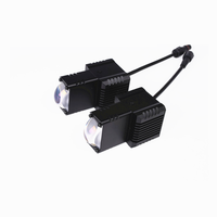 Projecteur à LED bicolore blanc jaune pour voitures, moteurs, calandre, phare antibrouillard pour robots, moto.