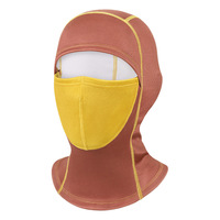 Pasamontañas de Invierno para Exteriores, de Spandex/Poliéster, Forro Polar Cálido, Multifuncional, Cortavientos, para Esquí, Unisex