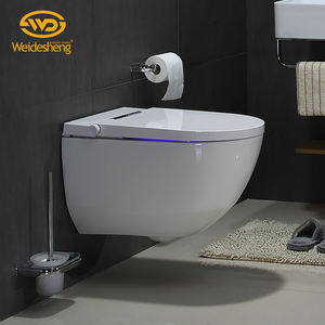 <span class=keywords><strong>Toilette</strong></span> murale intelligente avec couvercle <span class=keywords><strong>de</strong></span> siège intelligent, économie d'<span class=keywords><strong>eau</strong></span>, bidet automatique, <span class=keywords><strong>toilette</strong></span> intelligente murale - Product Image 4