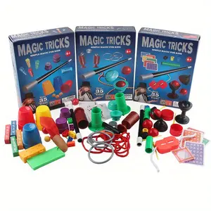 Simple Magic Props Set For Children, Puzzle Magic Props, Children's Magic Toys With Instructions (props Random Color)