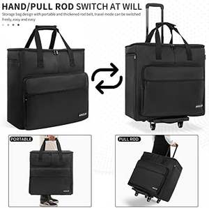 Sac à déjeuner en polyester imprimé personnalisé, échantillon gratuit, pour le bureau, les voyages, les pique-niques, sac isotherme portable pour emporter des aliments - Product Image 6