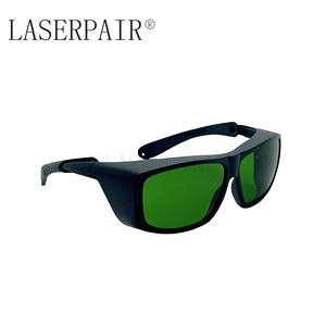 Lunettes de sécurité laser avec lentilles en polycarbonate Lunettes de protection pour lasers 650nm 808nm 980nm Protection des yeux - Product Image 2