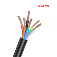 Câble d'alimentation multiconducteur H05VV-F -- 3/4/5/6/7/8 conducteurs, 0,5 / 0,75 / 1,5 / 2,5 mm² - Câble d'alimentation flexible CU/PVC avec gaine souple