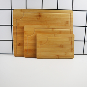 Amazon 2022 Hot selling bamboo wood chopping board kitchen cutting board set of 3