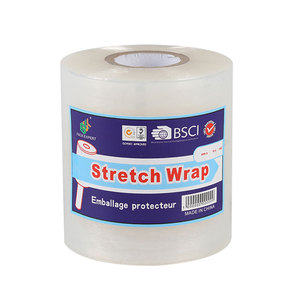 Customizable Ldpe Binding Strech <b>Wrap</b> Hand Use Mini Stretch Film with Handle - Product Image 3