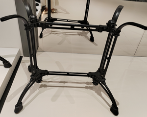 Base de Mesa Doble de Hierro Fundido Resistente con 4 Patas para Mesas de Comedor de Exterior y Hoteles - Uso en Restaurantes - Product Image 3