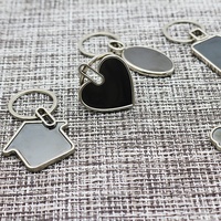 Llavero con Placa de Identificación para Hombre Wsnbwye, Llaveros, Sublimación DIY, CHAVEIRO, Metal, Moda, xvideos, Placa de Identificación para Perro, Llavero de Diseño