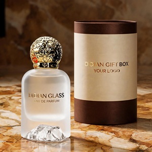 Meilleur prix, flacon de <span class=keywords><strong>parfum</strong></span> unique, vide, transparent, givré, 30ML, 50ML, 100ML, flacon de <span class=keywords><strong>parfum</strong></span> en verre de luxe, flacon de <span class=keywords><strong>parfum</strong></span> vide avec boîte - Product Image 3