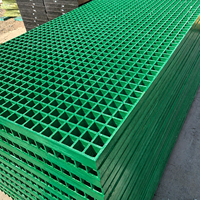 Grille en fibre de verre FRP légère de 25 mm d'épaisseur, résistante à la corrosion, pour entourages d'arbres de parc, vente directe en gros
