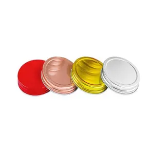 Tampa De Garrafa De Vidro De 70mm Tampa De Metal Canning Lids Seal Ends Glass Mason Jar Lids