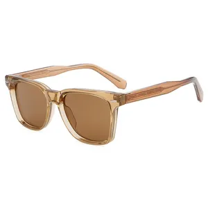 Vanlinker竞争价格黄金供应商高级太阳镜方形男女通用户外眼镜男女墨镜