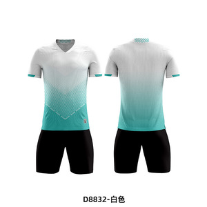 Conjunto de Camiseta y Pantalones Cortos de Fútbol 2026, Sublimación Térmica, Secado Rápido, Transpirable, para Adultos, 100% Poliéster, Ropa Deportiva de Fútbol - Product Image 1