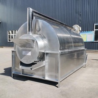 Automatique Multifonctionnel Haute Sécurité Petit Alimentaire Séchoir Rotatif Céréales Noix Café Grain Poudre Granule Tambour Séchoir Machine