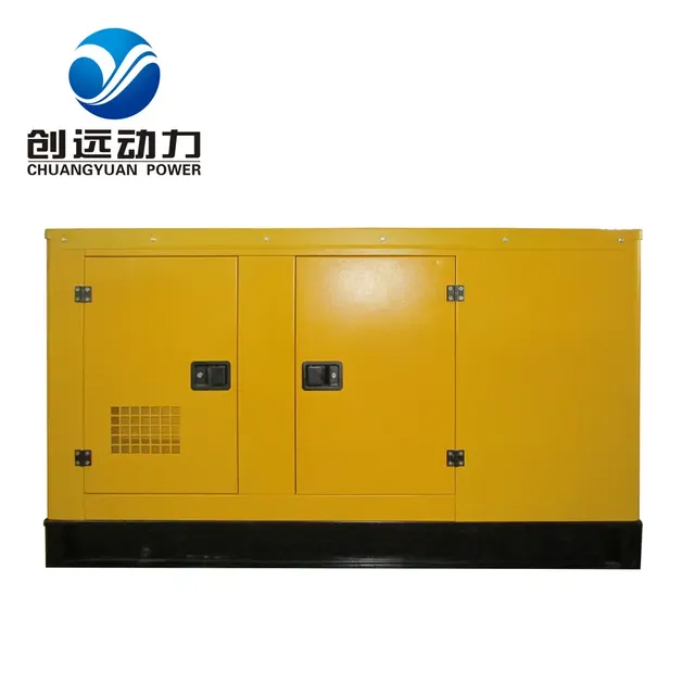 50KW 62.5LVA 3 Phase 4 Wire Shanghai Engine Stamford Alternator Silent Soundproof diesel Industrial Generator