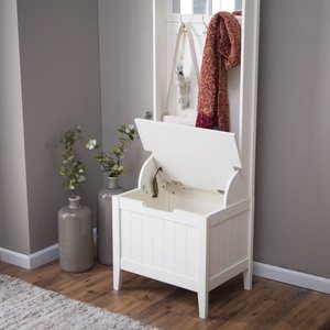 Más muebles de la Sala Mini tamaño <span class=keywords><strong>Hall</strong></span> árboles <span class=keywords><strong>Perchero</strong></span> de madera con banco de almacenamiento - Product Image 3