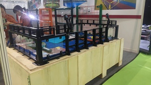 <span class=keywords><strong>Terrain</strong></span> de <span class=keywords><strong>padel</strong></span> panoramique professionnel extérieur avec toit en tente et équipement - Product Image 4