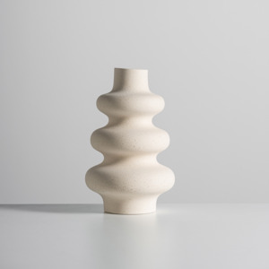 Vases ronds décoratifs de style européen trompette vase en céramique pour la décoration intérieure - Product Image 4