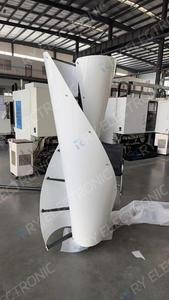 ชุดระบบผลิตไฟฟ้าพลังงานลมแบบแกนตั้งแนวตั้ง RY 5-10kw สำหรับใช้ในครัวเรือน พร้อมระบบไฮบริดพลังงานแสงอาทิตย์และแบตเตอรี่ลิเธียมไอออน ติดตั้งบนหลังคา รองรับแรงดันไฟฟ้า 12v 24v 48v รับประกัน 10 ปี - Product Image 6