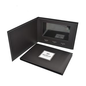 Vente en gros d'album vidéo Écran LCD pour l'obtention du diplôme de mariage Albums photo pour enfants Brochures publicitaires avec enregistrement vocal - Product Image 2