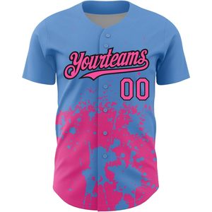 Maillot de baseball personnalisé unisexe pour adulte, respirant, sublimé, avec nom, numéro et logo d'équipe - Product Image 2