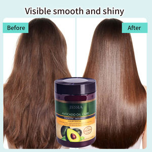 Mascarilla capilar al por mayor sin sulfatos ni parabenos, con aceite de aguacate natural para un cabello suave. - Product Image 3