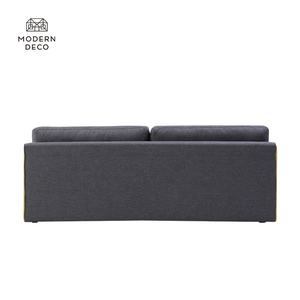 <span class=keywords><strong>Canapé</strong></span> gris 3 places en tissu avec repose-pieds réversible, séparé avec accoudoir, <span class=keywords><strong>coussin</strong></span> de traversin, tufté, ensemble de meubles, pas de vente au détail - Product Image 5