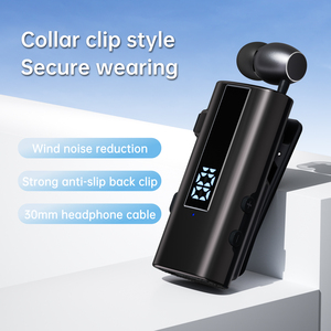 Écouteurs intra-auriculaires à réduction de bruit, casque Bluetooth de qualité, écouteurs sans fil avec faible latence, affichage numérique LED - Product Image 5