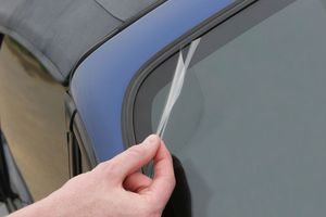 Kit de <span class=keywords><strong>Film</strong></span> auto-cicatrisant de Protection PPF Premium de pare-brise avant arrière prédécoupé pour Mitsubishi Outlander SUV 2022-2024 - Product Image 5