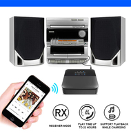 Keluaran baru pemancar Audio bluetooth serat optik Digital dan penerima dua dalam satu pemancar serat optik