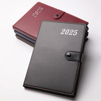 2025 personnalisable A5 Agenda planificateur anglais espagnol double langue fil couture selle couture cadeau promotionnel objectif Journal