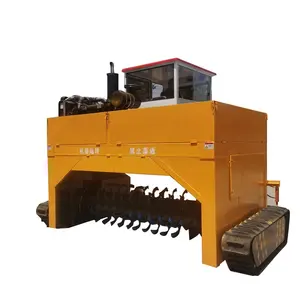 Composto automático Turner Estrume Compost Turner Windrow Compost Turner