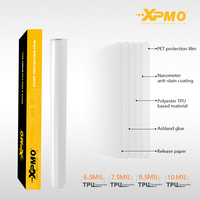 Film de protection de peinture automobile XPMO TPU auto-réparant, anti-jaunissement, anti-rayures, prix avantageux pour les commandes en gros, rouleau flexible