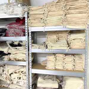 Bolsa de Regalo Personalizada para Recuerdos de Boda con Nombres y Fecha, Bolsa de Algodón Natural con Cordón - Product Image 6