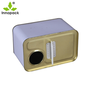 <span class=keywords><strong>3</strong></span> <span class=keywords><strong>litri</strong></span> rettangolare latta di latta di metallo secchio per olio vernice trasparente può produttore - Product Image 3