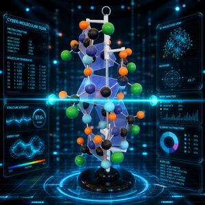 Modelo de Estructura de Proteína, Biología <span class=keywords><strong>Molecular</strong></span>, Modelo de Síntesis de Proteínas, Modelo Anatómico 3D para Educación <span class=keywords><strong>en</strong></span> Ciencias Médicas - Product Image 5