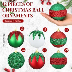 Decoraciones Navideñas para Fiestas, Adornos para Árboles de Navidad, Bolas Navideñas, Gran Venta - Product Image 3