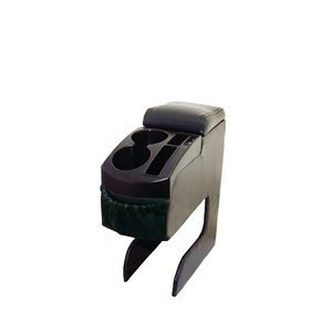 Consola Universal Multifuncional CARFU con Portavasos, Reposabrazos, Diseño Moderno, Base de Plástico ABS, Kit Interior - Product Image 1