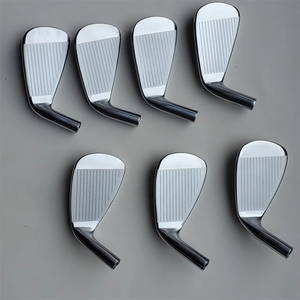 Version 2023 Nouveaux clubs de golf pour hommes 790, fers de golf argentés 7 pièces 4-P, flexibilité R/S/SR, tiges en acier/graphite avec couvre-tête - Product Image 2