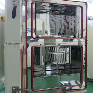 दो बक्से थर्मल शॉक परीक्षण कक्ष-प्रकार थर्मल शॉक परीक्षण कक्ष उच्च निम्न तापमान पर्यावरण परीक्षण कक्ष - Product Image 6