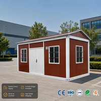Casa Contenedor de Acero de Lujo de Estilo Moderno de Mediados de Siglo, 2 Dormitorios, Desmontable, Personalizable, Prefabricada, Pequeña, Portátil y Ensamblada