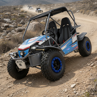 Buggy tout-terrain à deux places pour adultes, 180 cm³, 4 temps, 4x4, à essence, pour la conduite hors route
