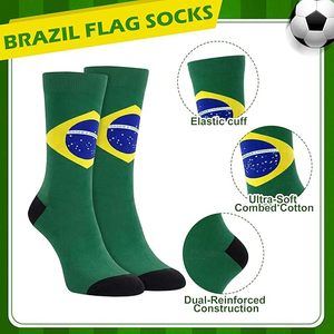 Kit de Apoyo para Aficionados al Fútbol 2026: <span class=keywords><strong>Bandera</strong></span> de País de Fútbol de 3x5 pies con Capa Patriótica, Calcetines, Bufanda, Gorro, Muñequeras y <span class=keywords><strong>Bandera</strong></span> de Mano - Product Image 2