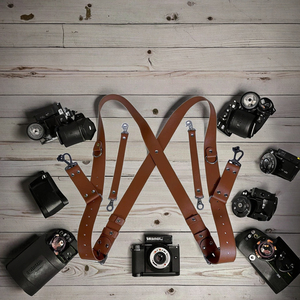 Da Máy Ảnh Dây Đeo Cổ Điển Vai Khai Thác Có Thể Điều Chỉnh Chéo Cơ Thể Dây Buộc Vành Đai Phổ Trọng Lượng Nhẹ Thân Thiện Với Môi Chất Lượng Cao - Product Image 2