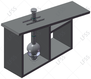 Peinture noire poêle extérieur à bois <span class=keywords><strong>suspendu</strong></span> décor en acier véritable flamme cheminée - Product Image 6
